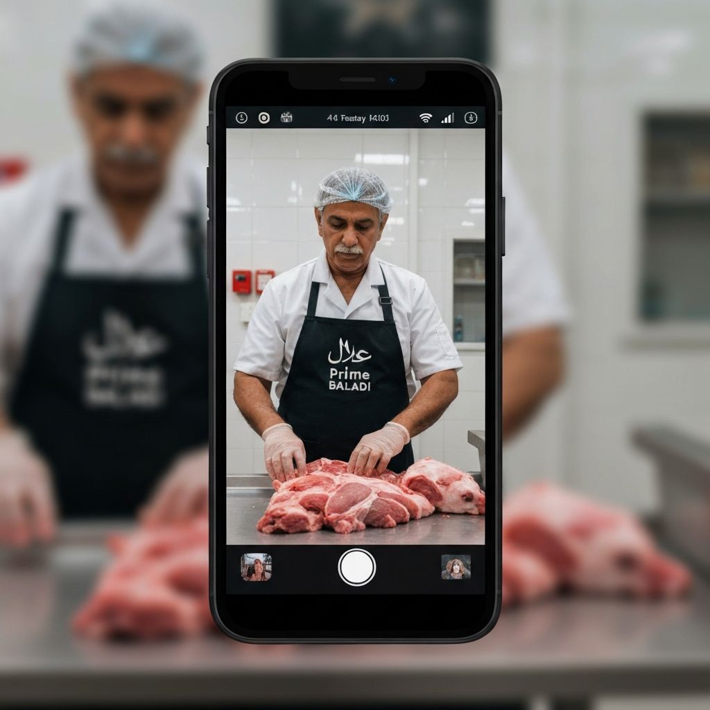 تصوير فيديو مباشر للعملية كاملة